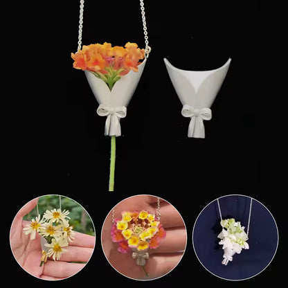 A Gift for Mom – Flower Necklace