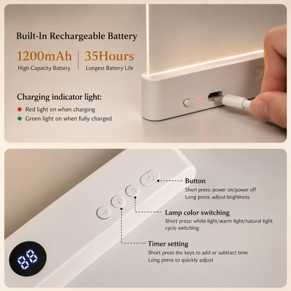 Premier Luxe™ LED Flat Reading Light