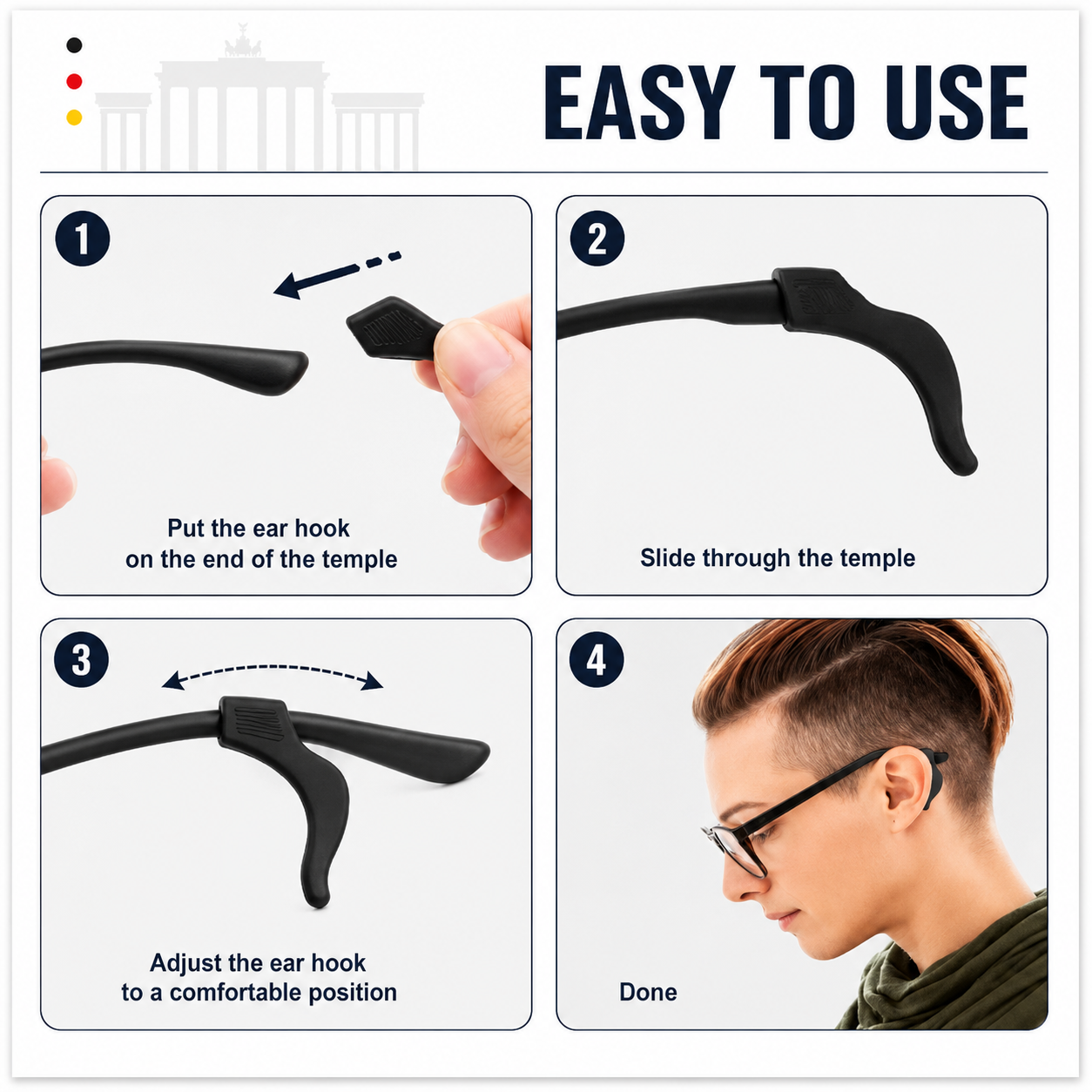 Premier Luxe™ ComfortGrip Hooks