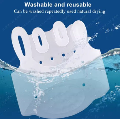 Silicone gel toe separator