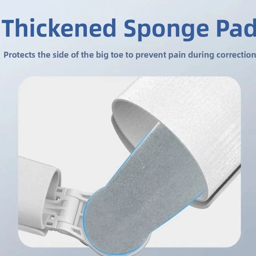 Adjustable Rotatable Bunion Corrector Strap Orthopedic Toe Separator Hallux Valgus