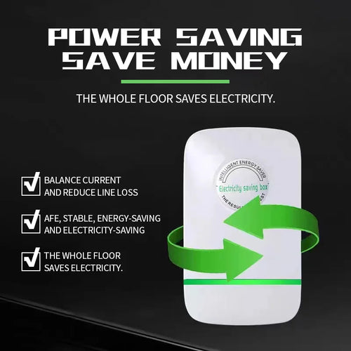 Smart Power Saver Electricity Saving Box 90V-250V for Home Office Factory
